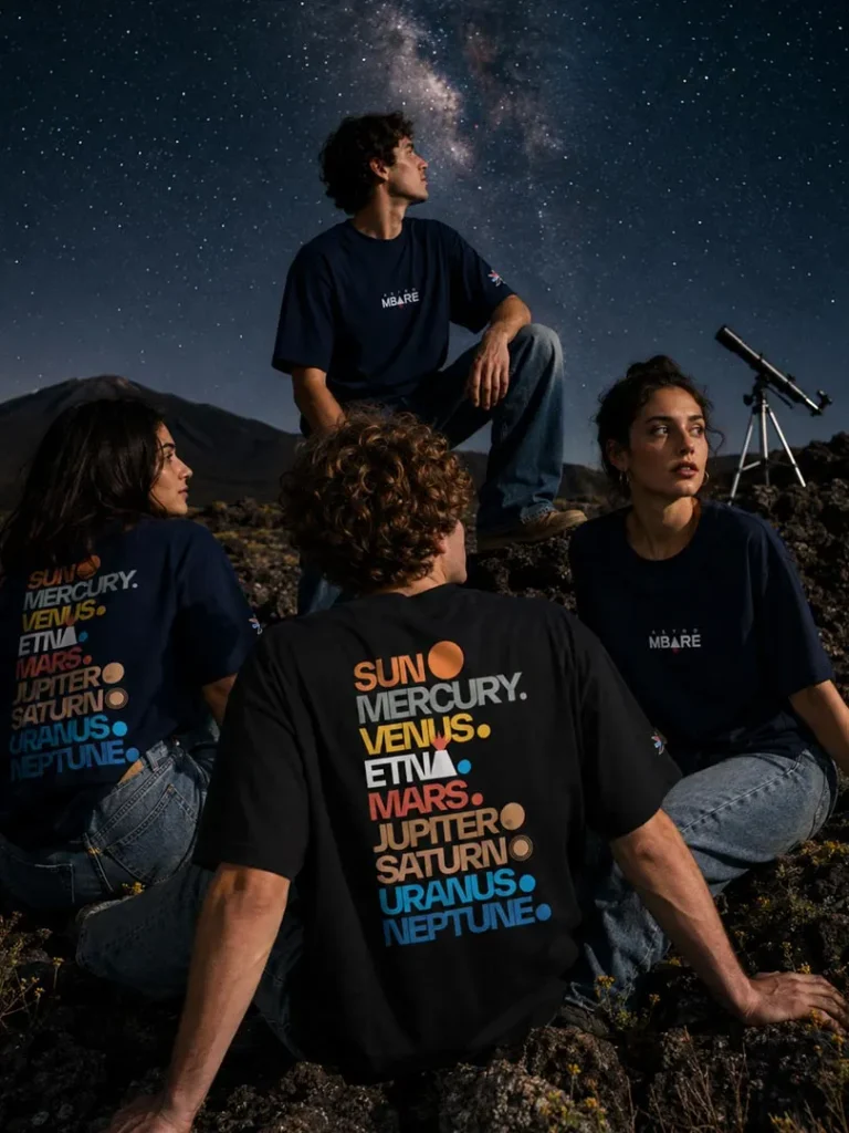 AstroMbare e Bob Liuzzo con la collezione dallo Spazio all'Etna | WALK