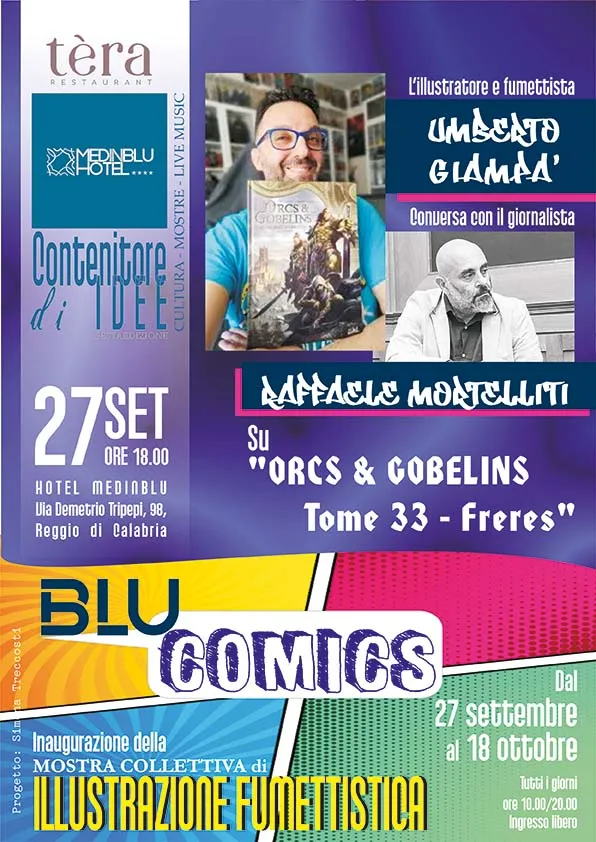 BluComics 2026 - al via l'evento Medinblu dedicato a illustrazione e al fumetto | EtimoloWALK
