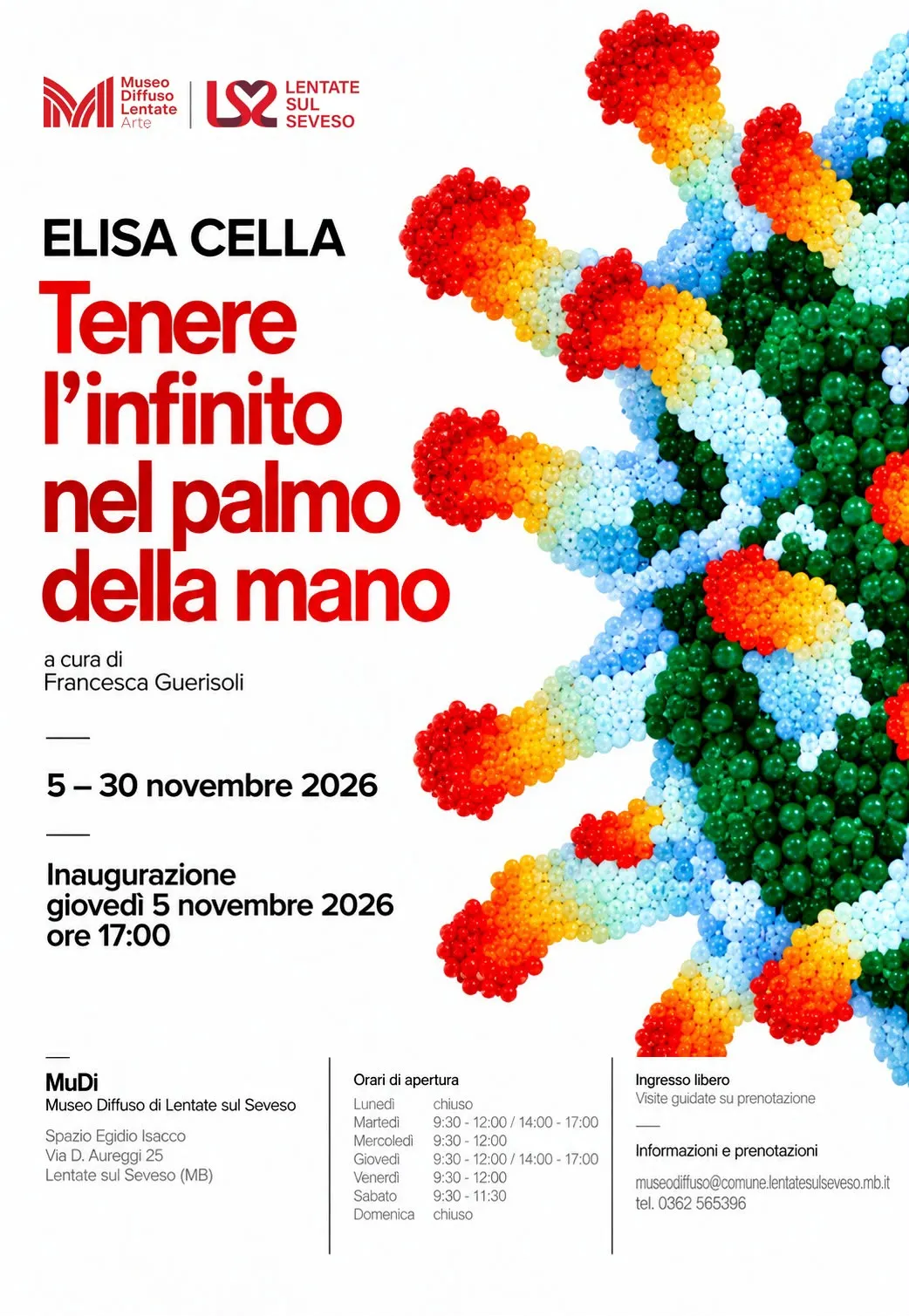 Tenere l’infinito nel palmo della mano – Elisa Cella | EtimoloWALK
